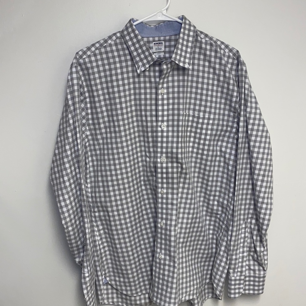 Bonobos gingham plaid shirt